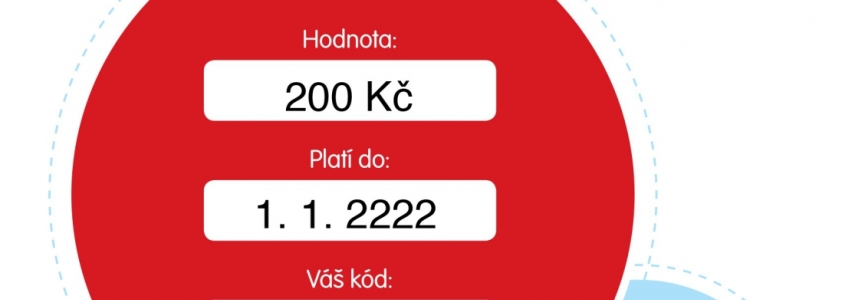 Nově poukaz Mall v hodnotě 200 Kč